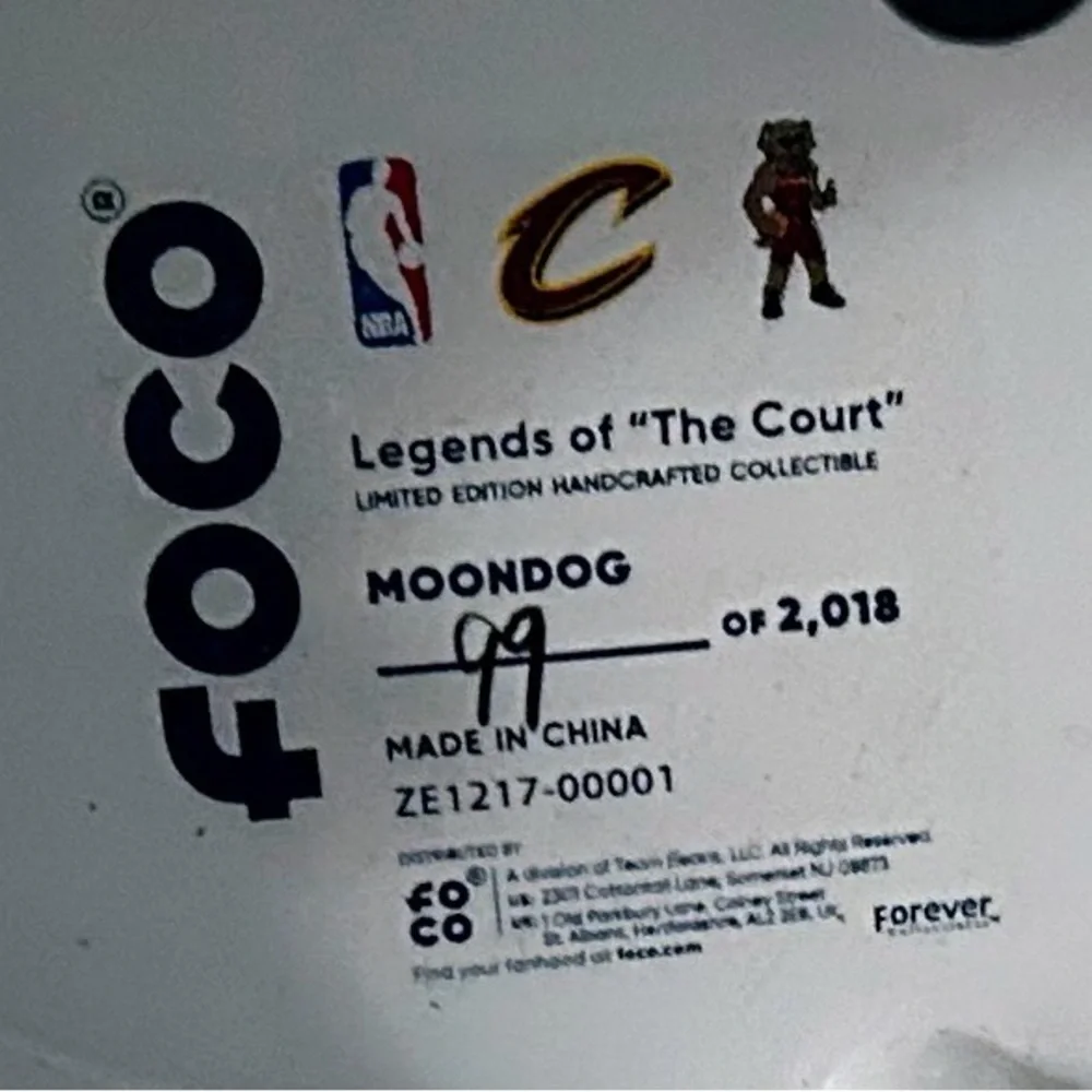 Cleveland Cavaliers Mascot - Bobblehead NBA Limited Edition Collectible - Picture 8 of 9